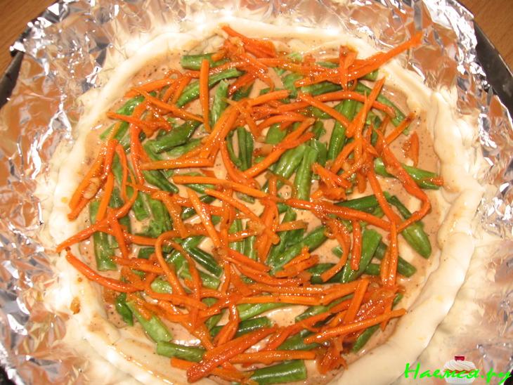 Пицца с сайрой