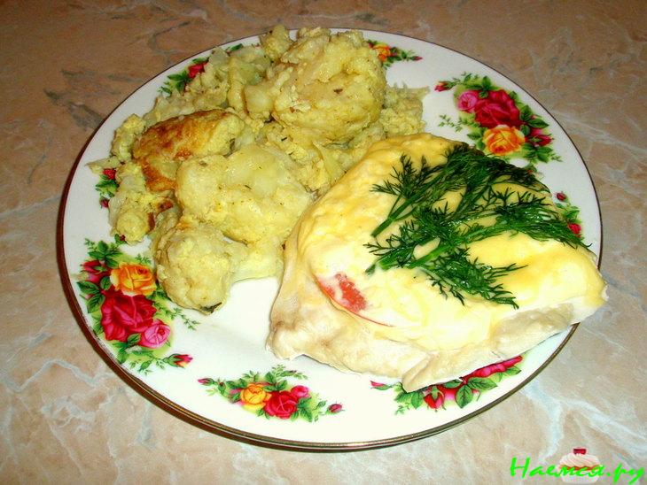 Филе куриное под сыром