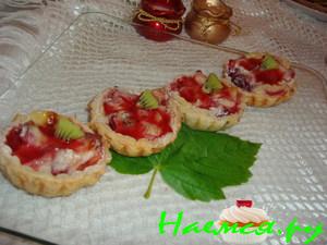 Пирожные "Фруктовый микс" Пирожные "Фруктовый микс"