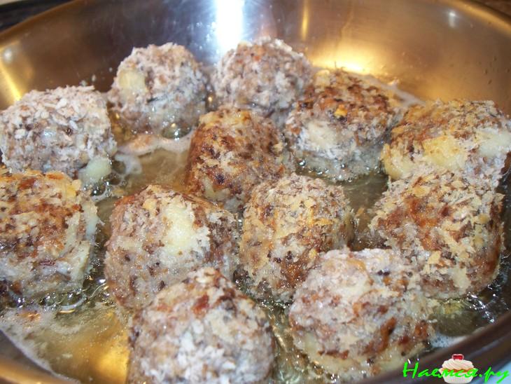 Грибные колобки  