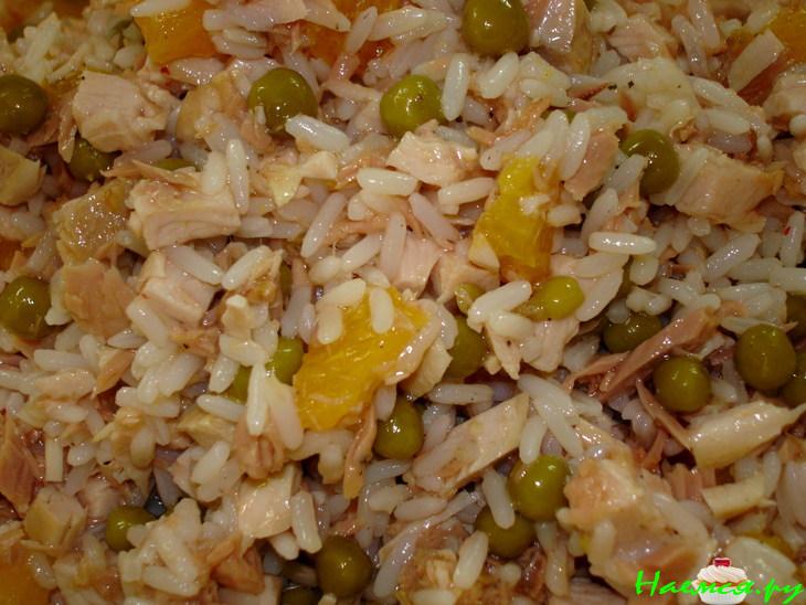 Салат по-итальянски из курицы с тунцом