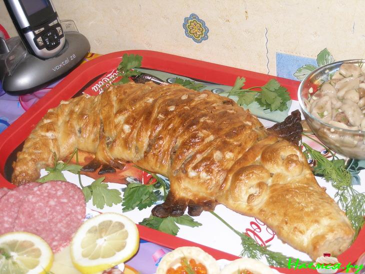 Пирог "Крокодил"