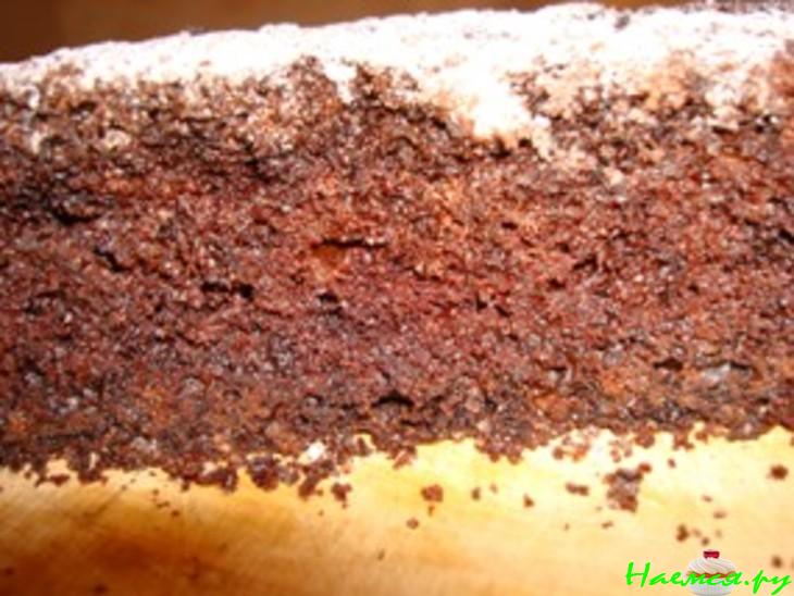 Шоколадный кекс с кабачком