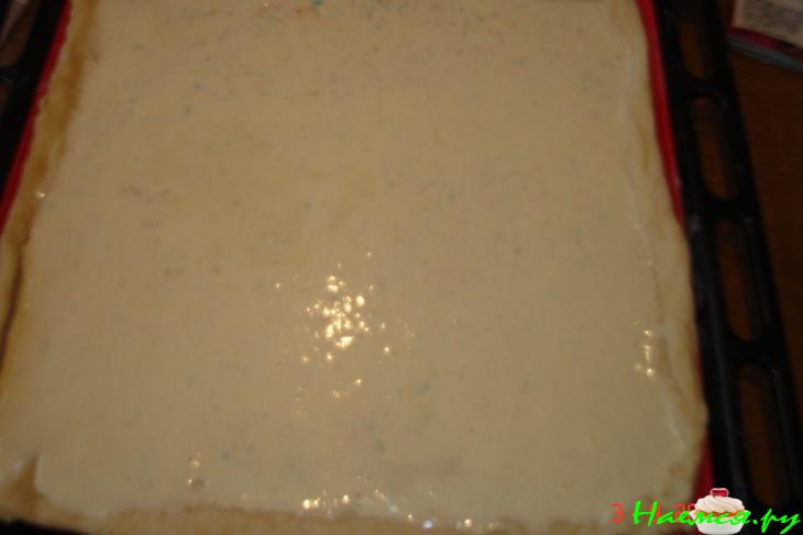 Сливово-грушевый пирог