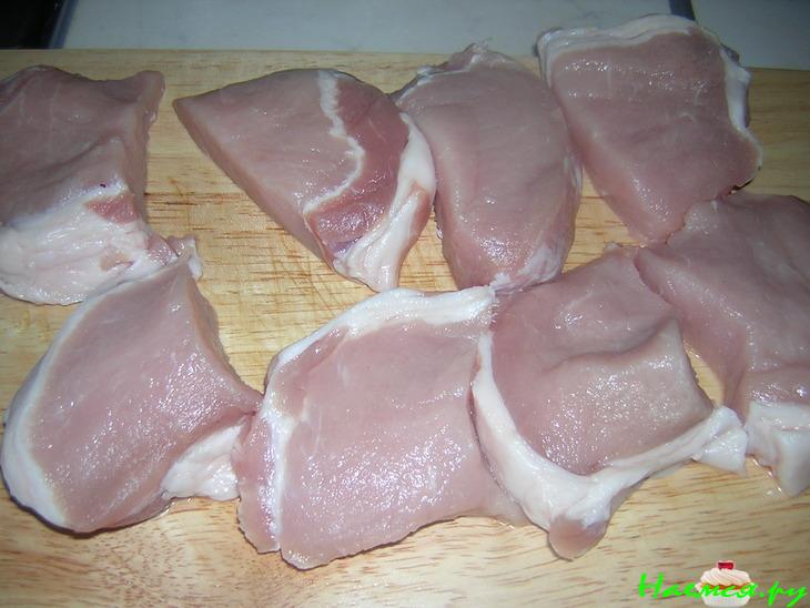 Свинина в сыоной панировке