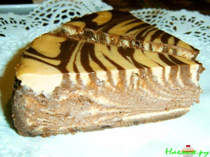 Чизкейк "Полосатый" Чизкейк "Полосатый"