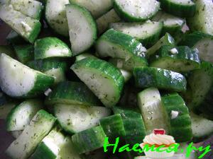 Салатик огуречный Салатик огуречный