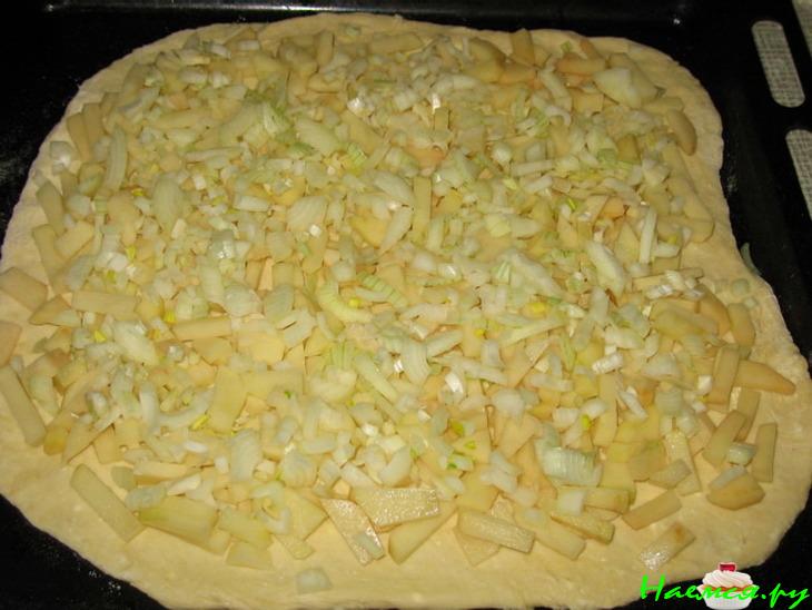 "Рыбный пирог с пангасиусом и картофелем"