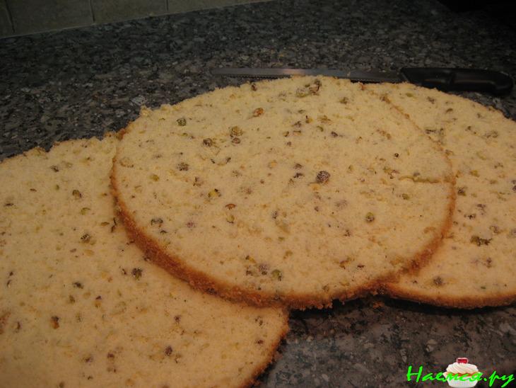 Торт 'Фруктово-ореховый'