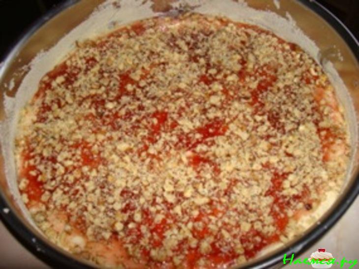 Нежный ореховый пирог