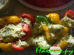 "Лодочки" из перца