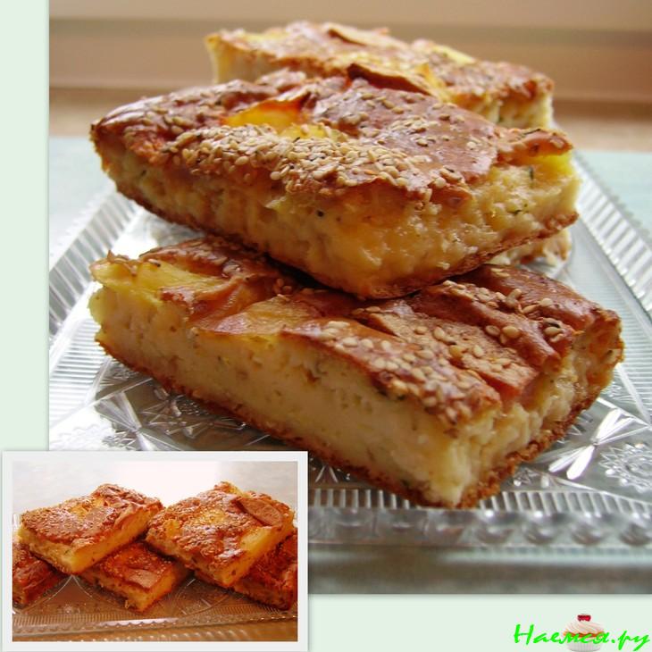 Сырно-кабачковая лепёшка/пирог/хлеб/запеканка с кунжутом Сырно-кабачковая лепёшка/пирог/хлеб/запеканка с кунжутом