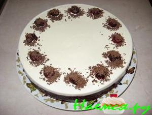 Торт бисквитный 'Вишневый'