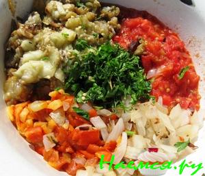 Салат с углей