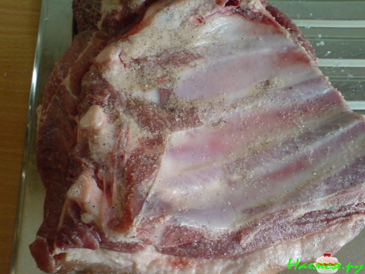 Грудинка, маринованная в ананасовом соке