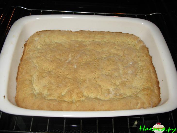 Пирог из быстрого теста с апельсином и клубникой Пирог из быстрого теста с апельсином и клубникой