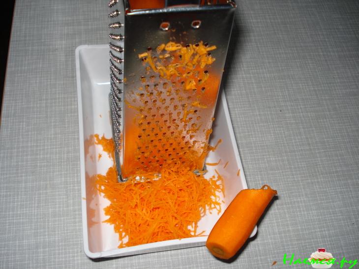 Морковь на горошине