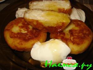 Сырники с бананами