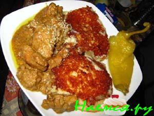 Свинина томленая в гранатовом соке и сливках Свинина томленая в гранатовом соке и сливках