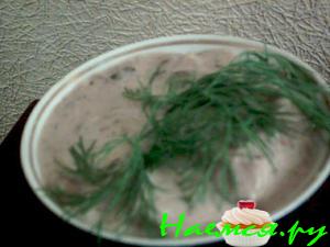 Грибочки тушеные в сметане