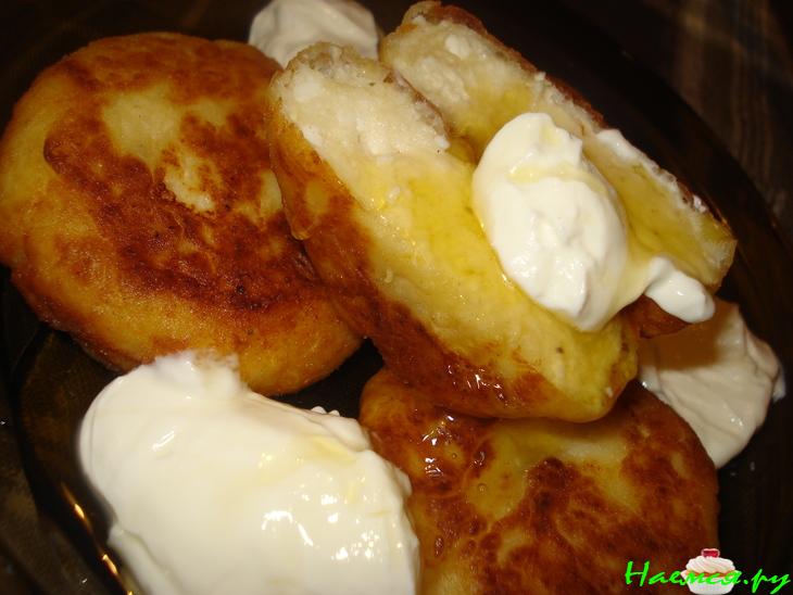 Сырники с бананами