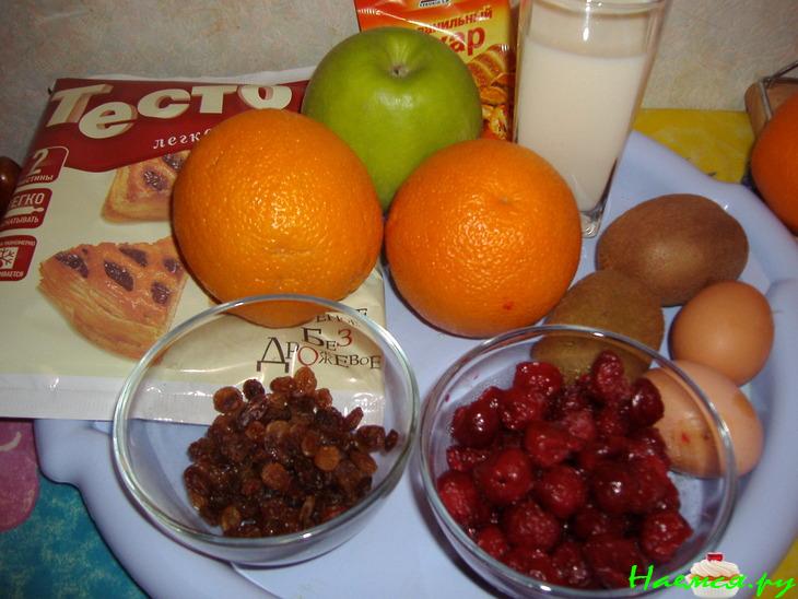 Пирожные "Фруктовый микс" Пирожные "Фруктовый микс"