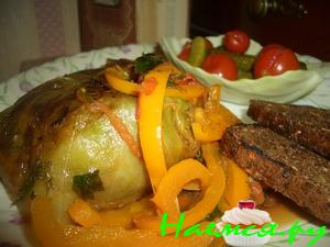 Пивные голубцы на косточке - Октоберфест