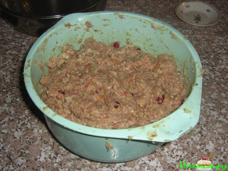 Котлеты Лапинские с брусникой от Анастасии