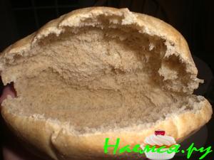 Пита из цельной муки для ХП 