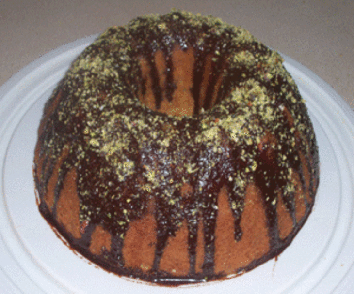 Кекс вишнёвый с амаретто и фисташками Кекс вишнёвый с амаретто и фисташками