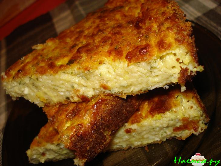 Запеканка из кабачков с сыром