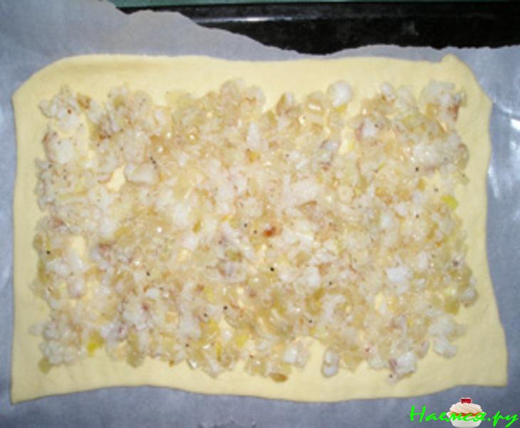 Пирог рыбный (старорусские пироги)