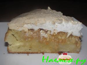 Пирог "Яблочки в глазури"