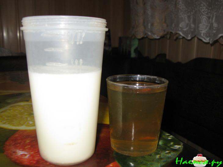 Молочно-мятный коктейль