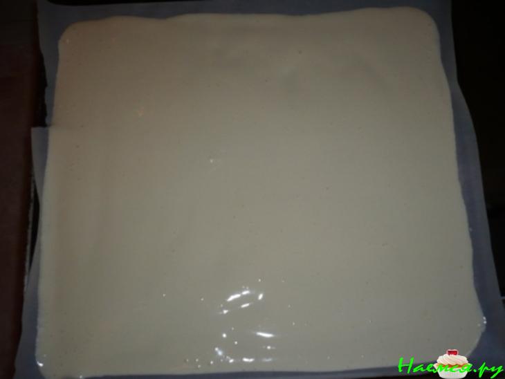 Тортик «Клубничная полоска»