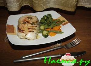 Лосось на гриле