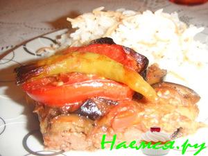 Ленивый кебаб в духовке