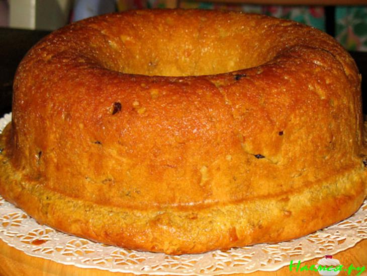 Пирог "Ромовая бабка"