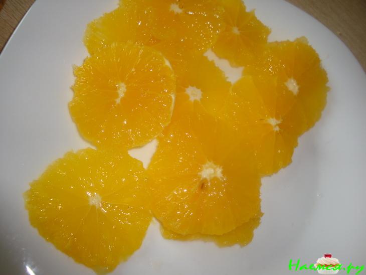 Пирожное "Апельсиновое солнце"