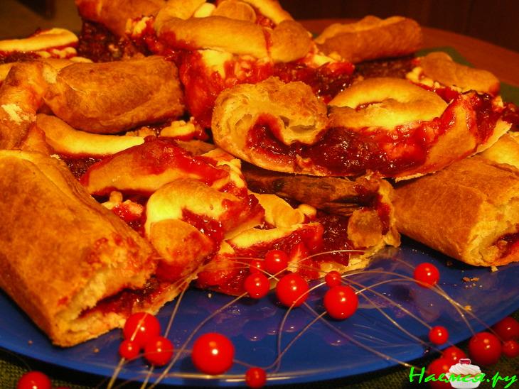 Пирог "Клюквенная сказка"