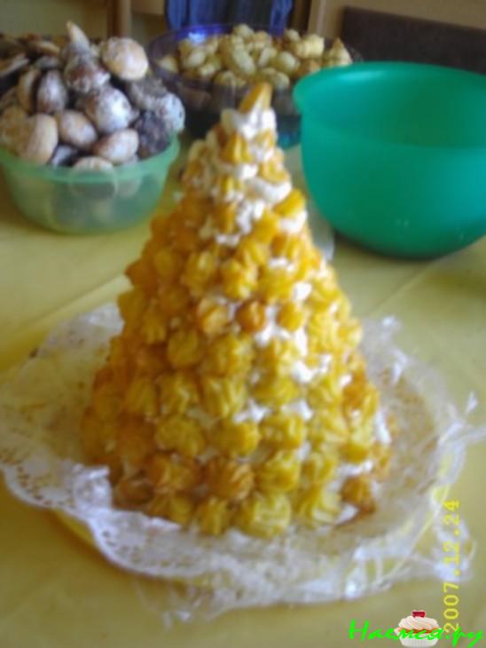 Торт "Новогодняя ёлка"