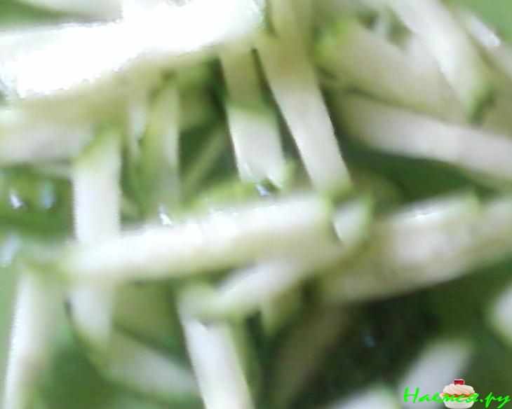 Салат винегрет с морской капустой