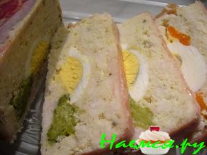 Рыбно-овощной террин