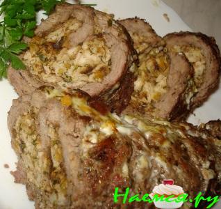 Рулет из говядины Рулет из говядины