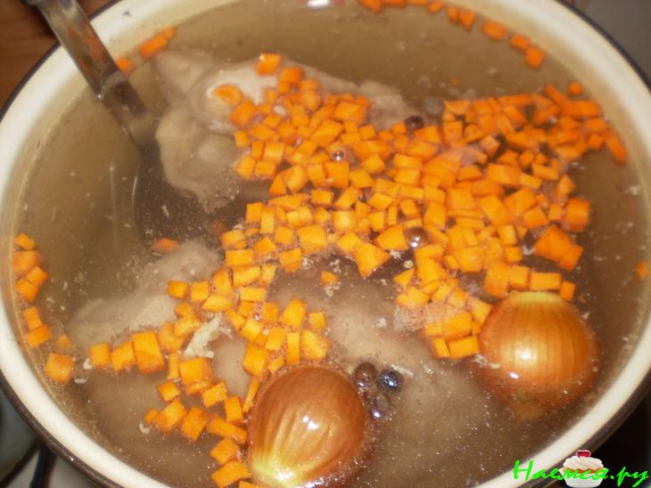 Любимый куриный супчик с яичком