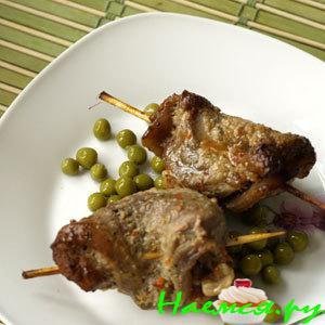 Мешочки с секретом на бамбуковой палочке