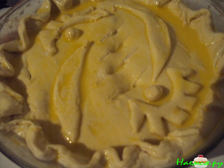 Французский пирог с курицей (Tourte au poulet)