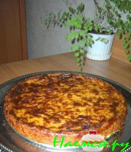 Пирог с кабачком