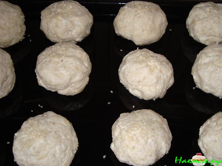 Сырно-творожные булочки