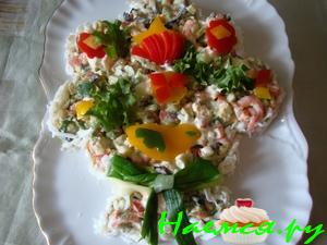 Салат "Весенний букет"